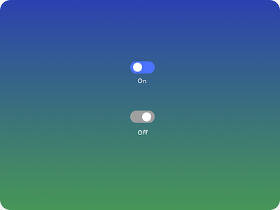On/Off Switch::DailyUI#015 branding codexpress dailyui design graphic design illustration kirankumar logo offbutton onbutton onoff ui vector