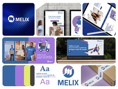 Melix adobeillustrator blue brand branding colors creative deliver graphic graphic design illustration logo logodesign logotype photoshop trend typography visual visual trend visualdesign