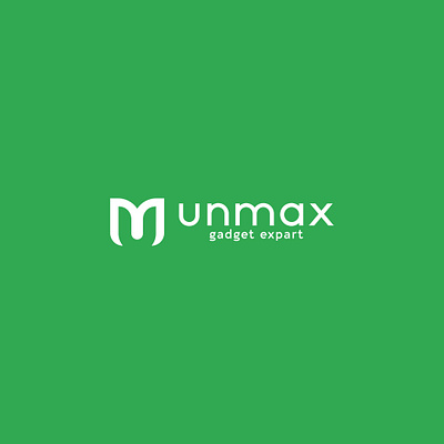 Logo Design for UNMAX Gadget Expert brand identity design consumer tech logo custom logo design gadget logo identity letter mark logo logo design logo mark logotype minimalist logo minimalist tech logo modern logo design tech accessories branding tech accessories logo tech branding tech retail branding um um logo wearable tech logo