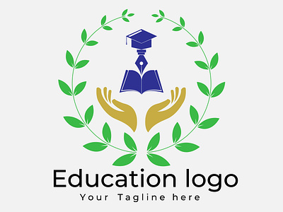 Modern Education logo brand identity branding design education logo graphic design letter logo logo logo design sohelbranding