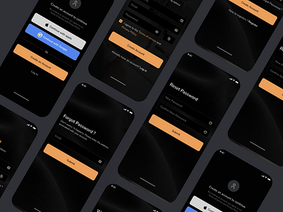 SpTailor-Sign Up And Log In Page UI Design android dailui design figma graphic design input login page login secreen mobile app mobile application register signup signup page typography ui ux