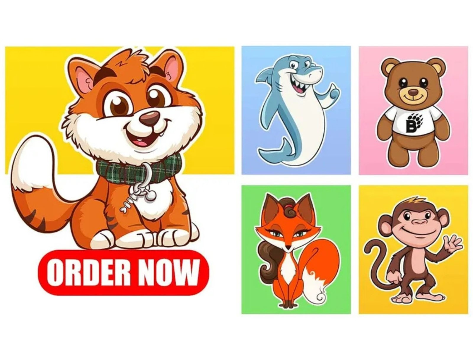 Example of Custom Character  Mascot Logo Design