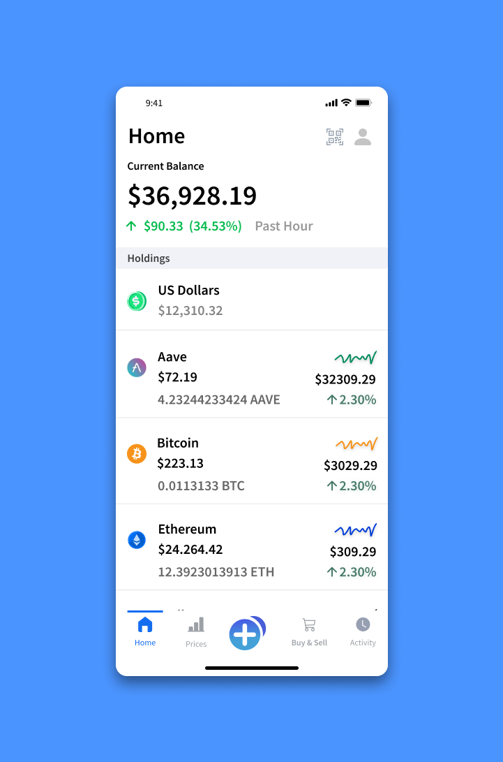 Crpto app