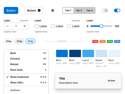 Checkout Style Guide components design design system inputs interface style guide ui