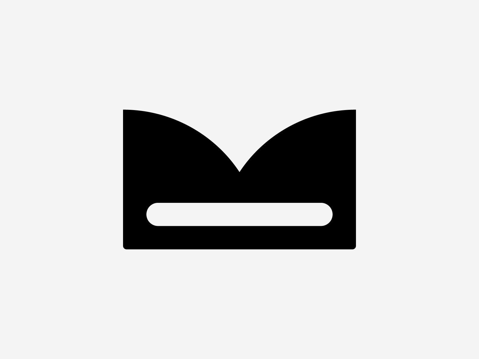 M letter Logo black branding brandmark custom mark doors geometric lettermark logo m letter m letter logo m letter mark mark minimal mark negative space simple