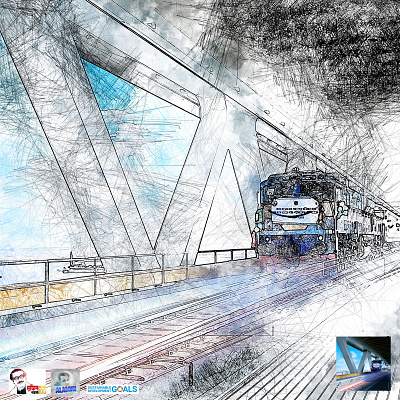SDG-Padma Bridge Sketch animation creative graphic design illustration motion graphics sketch typography 🎨