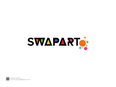SWAPART branding company graphic design illustration logo logo design minimal modern logo