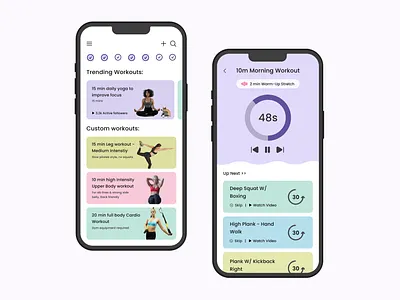 Daily UI Challenge 041 - Workout App aesthetic appdesign dailyui dailyuichallenge design fitness fitnessapp graphic design illustration motivation productdesign ui uidesign uiuxdesign ux uxdesign workout workoutapp