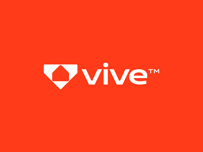 Vive™ - Real Estate Logo & Brand Identity Design branding creative design estate icon logo logo design logo designer minimal modern modern real estate logo design real real estate real estate logo real estate logo design symbol