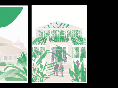 c̶o̶v̶i̶d̶-̶1̶9̶ design flowers garden gardens graphic design greenhouse illustration kewgardens