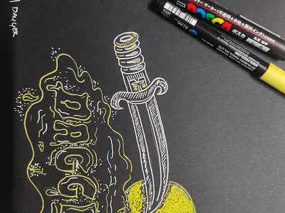 Day: 15 Dagger inktober inktober2023