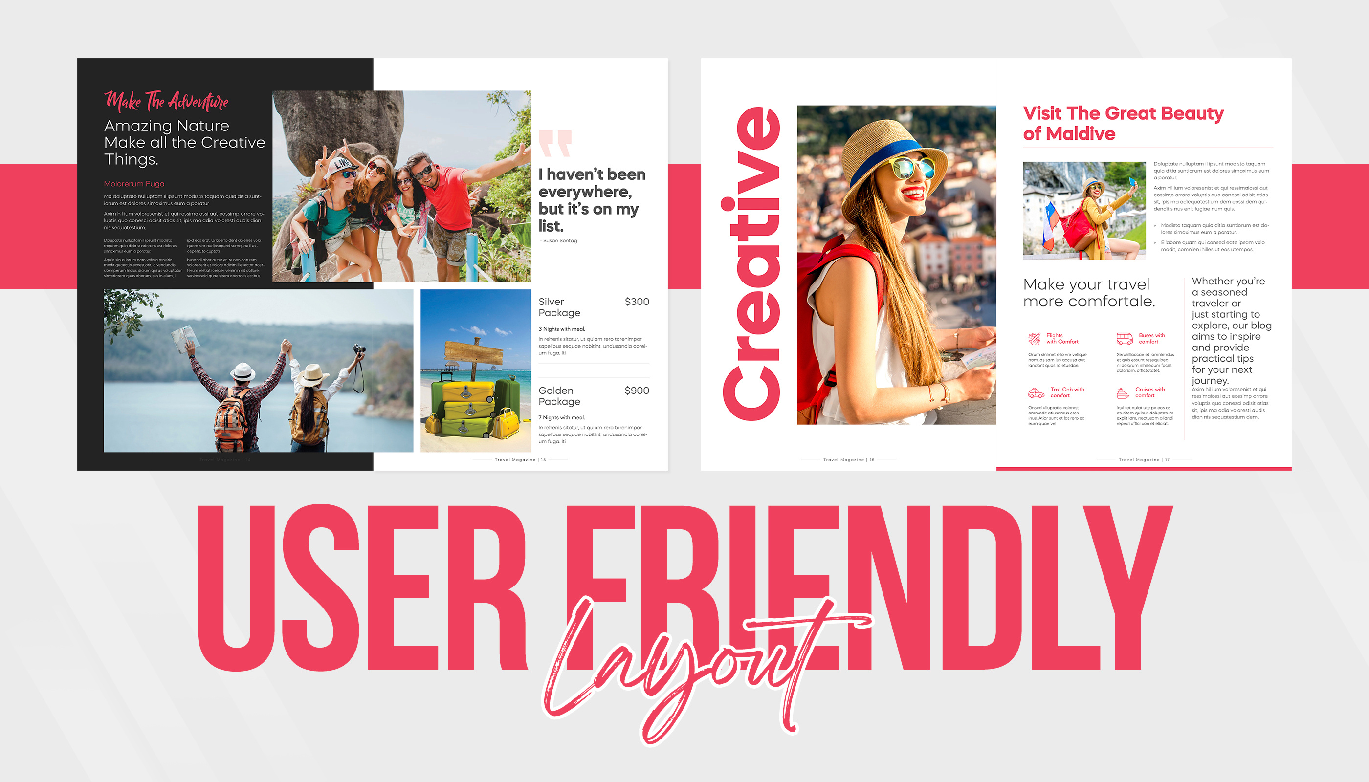 Example of Fashion & Lifestyle Magazine Design