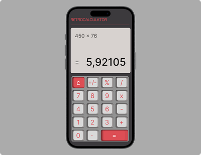 #DailyUI 004 Calculator dailyui dailyuichallenge figma ui uidesign