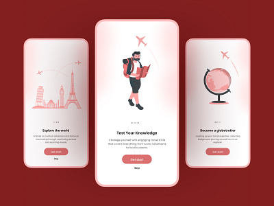 Onboarding Screen in figma design graphic design illustration illustrator logo ui ux vector