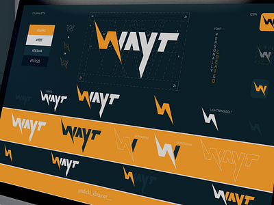 Combination and Creation of the Logo for the WAYT Company 3d animation branding drawing graphic graphic design jop logo motion graphics name ui