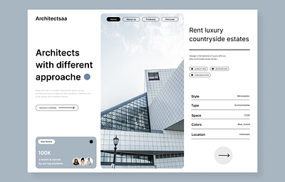 Architectsaa Website architecture design interior modern website design website modern