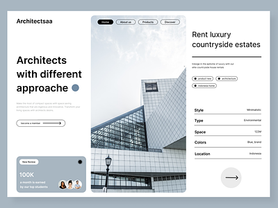 Architectsaa Website architecture design interior modern website design website modern