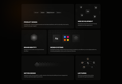 Personal portfolio – Bento grid bento bento grid design systems graphic design graphics grid illustrations ui