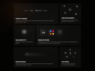 Personal portfolio – Bento grid bento bento grid design systems graphic design graphics grid illustrations ui