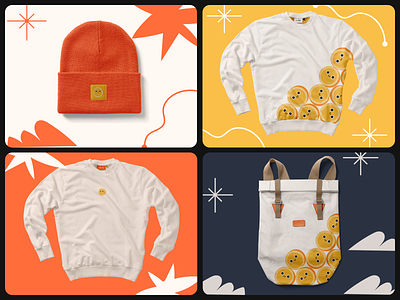Coinly — Winter's Merch Collection apparel backpack branded clothing branding design fashion graphic design hat hoodie illustration logo merchandise minimal