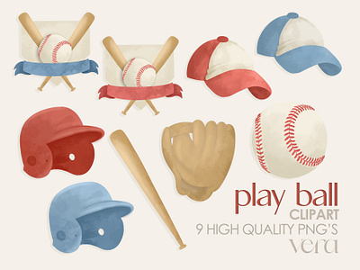 Play Ball art ball baseball colors design digital graphic design handmade illustration png
