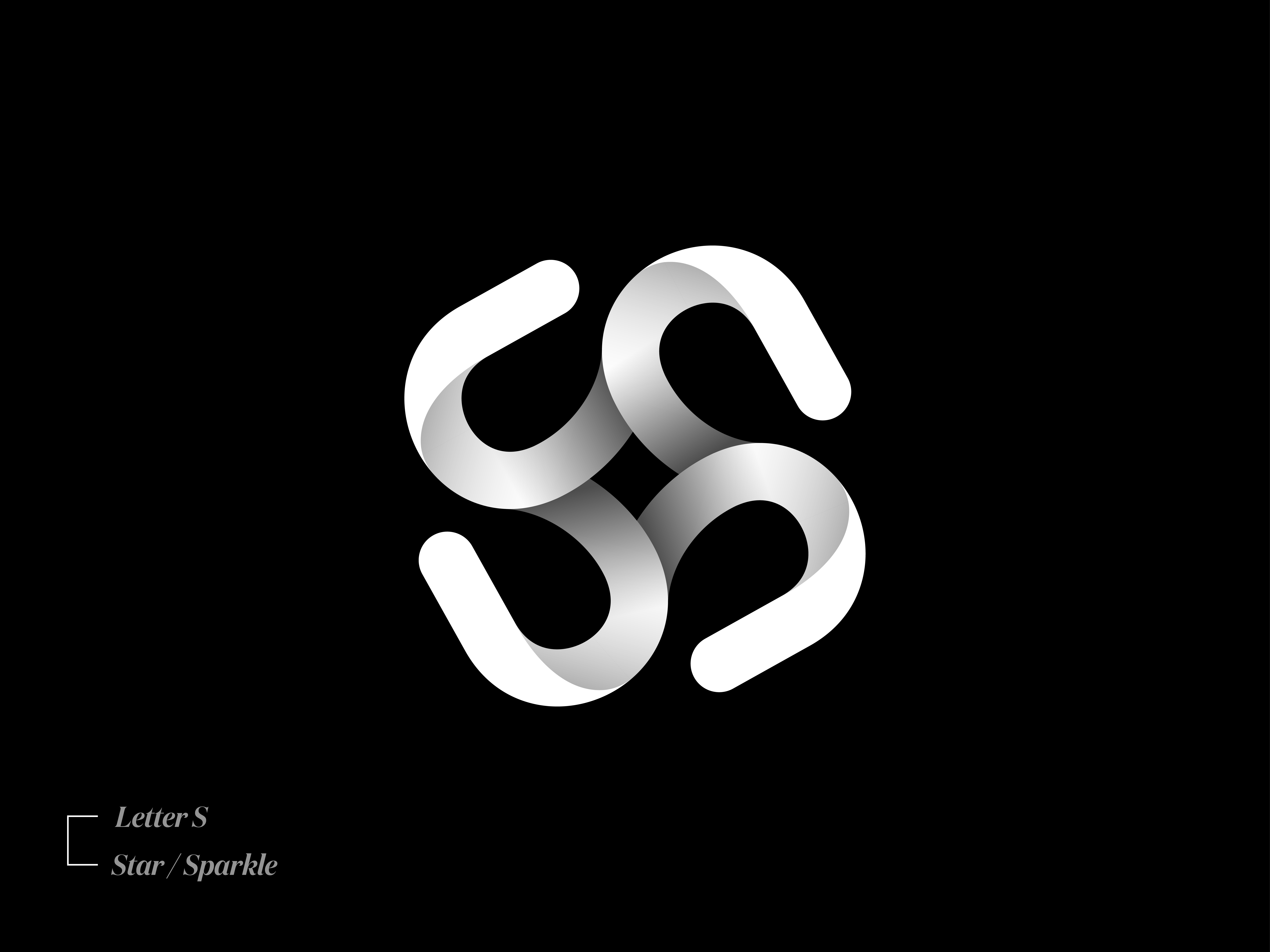 Initial letter S logo template with david star shape symbol in flat design  monogram illustration Stock Vector | Adobe Stock