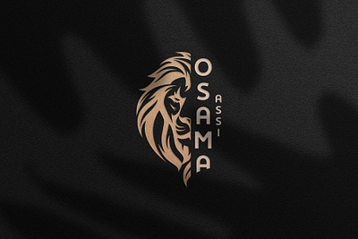 Personal Logo Design for OSAMA ASSI 3d adobe animation brand branding design drawing graphic design icons lion logo motion graphics