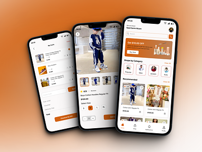 E-Commerce App app app design design e commerce ecommerce figma ios mobile mobile app mockup product design shopping ui user interface ux