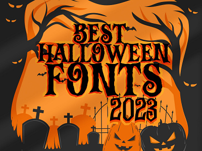 Best Halloween Fonts (20+ Fonts) fonts halloween halloween fonts halloweeneve hoockies party pumkin scary spooky zombie