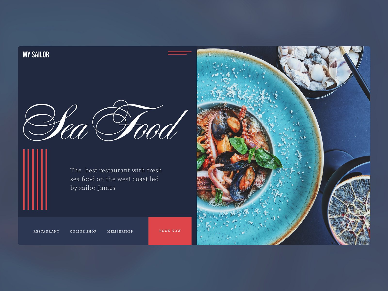 Sea Food Restaurant Main Screen By Sasha Potapova On Dribbble sea-food-restaurant-main-screen-by-sasha-potapova-on-dribbble