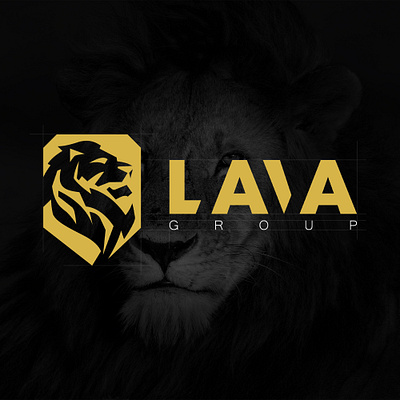 Logo Design For Lava Group adobe animation branding drawing fyp graphic design jop lions logo names