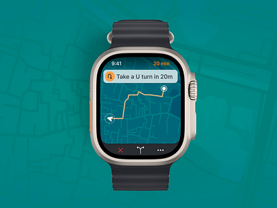 Location Tracker dailyui designjourney innovationunleashed locationtracker smartwatchdesign uichallenge userexperience wearabletech wearableui