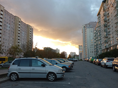Небо после урагана 07.10.23 Минск небо ураган фото