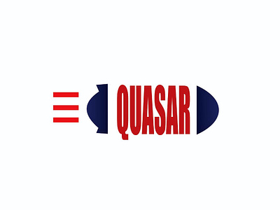 QUASAR ROCKET LOGO dailylogochallenge dailylogochallengeday1