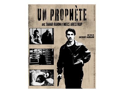 Day 37: Un Prophète (2009) adobe photoshop design graphic design poster poster art poster design typography