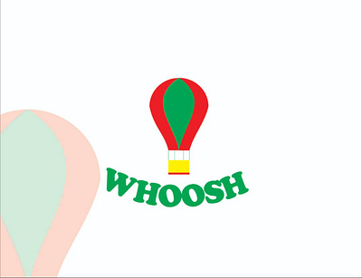 WOOSH AIR BALLOON LOGO dailylogochallenge dailylogochallengeday2