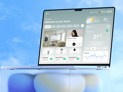 Smarthome Dashboard awe dashboard product design smart home smarthome smarthome dashboard