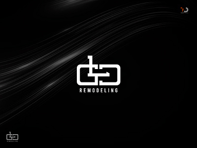 Remodeling Logo | Monogram Logo architectural symbol architecture building logo construction home design home improvement home redesign home renovation house flipping house icon house renovation interior design logo design modern logo property makeover property restoration reconstruction remodeling logo renovation branding residential