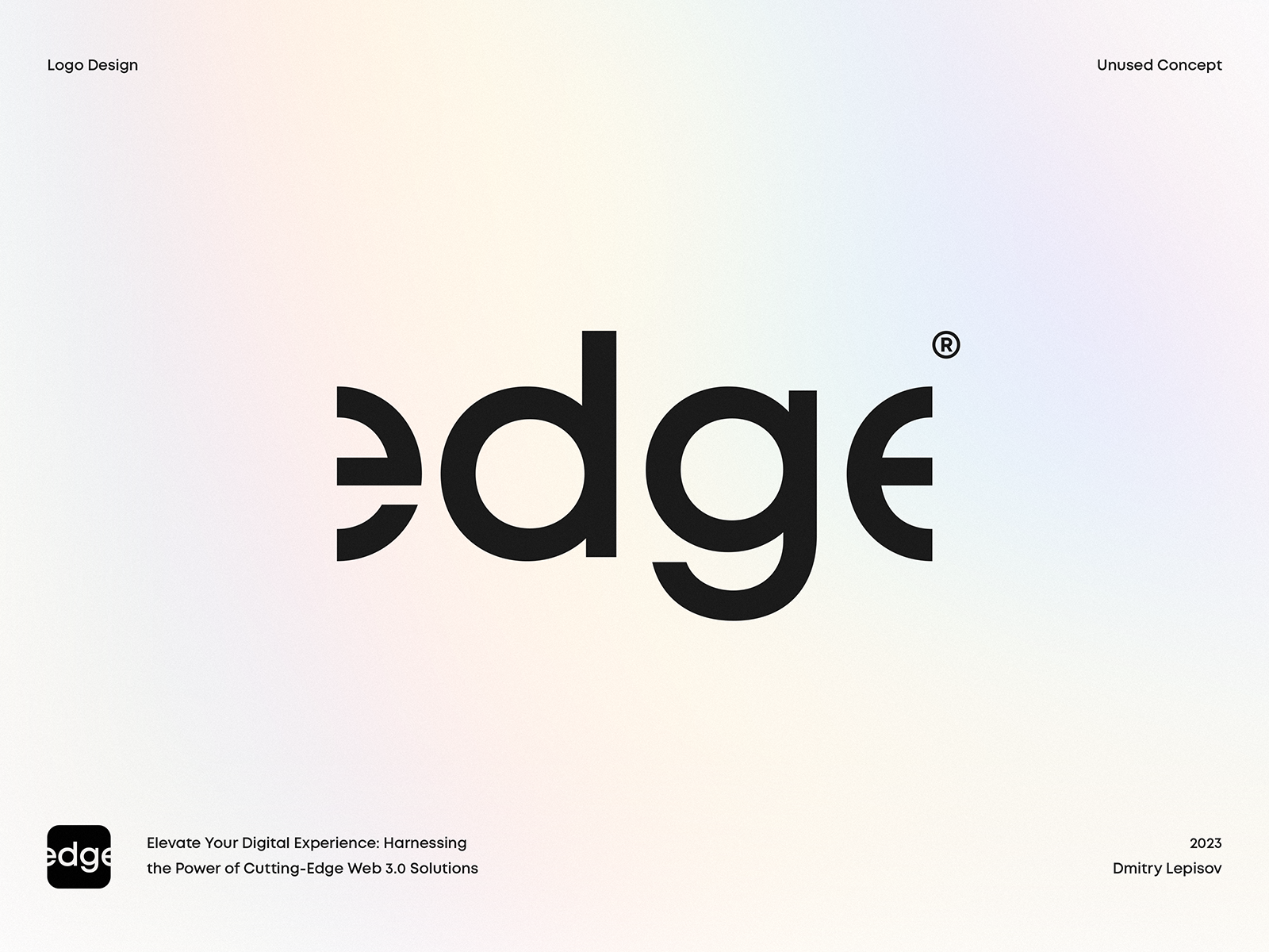 Edge Logo Design Concept
