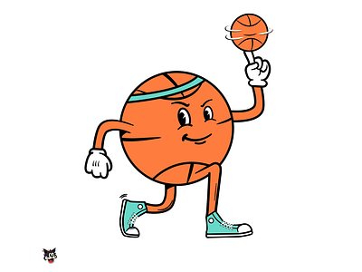 Basketball buddy ball basketball graphic design illustration vector