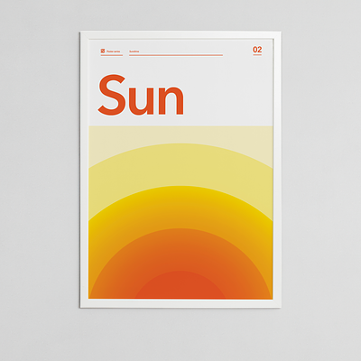 Sunshine graphic design poster poster series rays sun sun beam sunshine weather