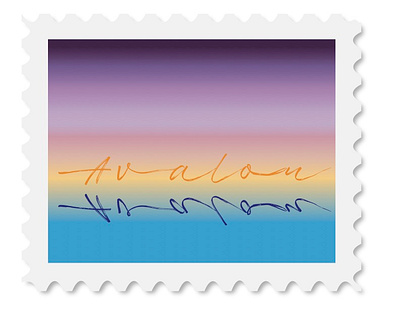 Sunset Name Logo branding design graphic design illustration illustrator logo name school stamp sunset