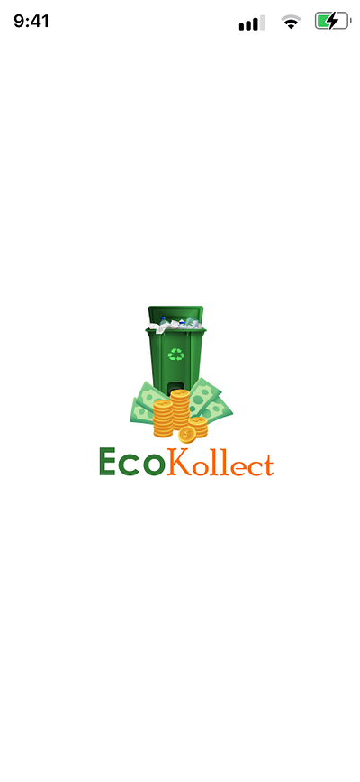 EcoKollect branding ui