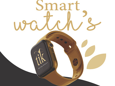 Smart Watches. 3d branding design digital graphic design illustration logo motion graphics poster smart social post typography vector watches
