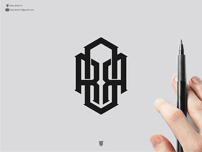 ROR monogram logo brand branding clothing company design graphic design icon initial logo logo monogram logos mark typography vector vintage logo