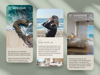 Luxury hotel website luxury ui design website design