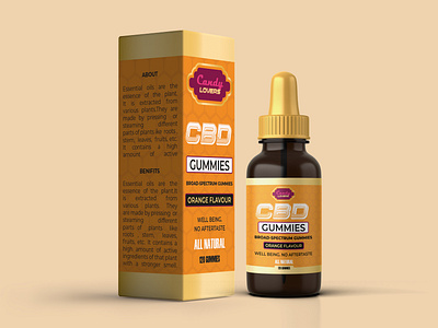 CBD Gummies/ Cbd Candies Label And Packaging Design bottle label cosmetic label food packaging design screenshot skincare label • 3d mockup • bottle label • bottle label design • box design • cbd label design • cbd oil label • label design • minimalist label • product label design • supplement label