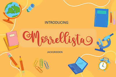 Morrellista Font branding graphic design handmade internasional lettering logotype modern morrelista script signature typeface