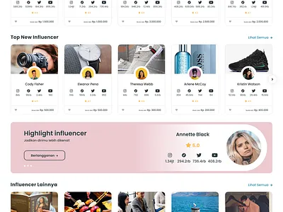 brenzer.id branding landing page ui website