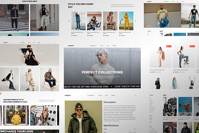 Voxsoft - Landing Page Clothing clothing landing page landing page clean landing page clothing landing page t shirt t shirt ui ui clean